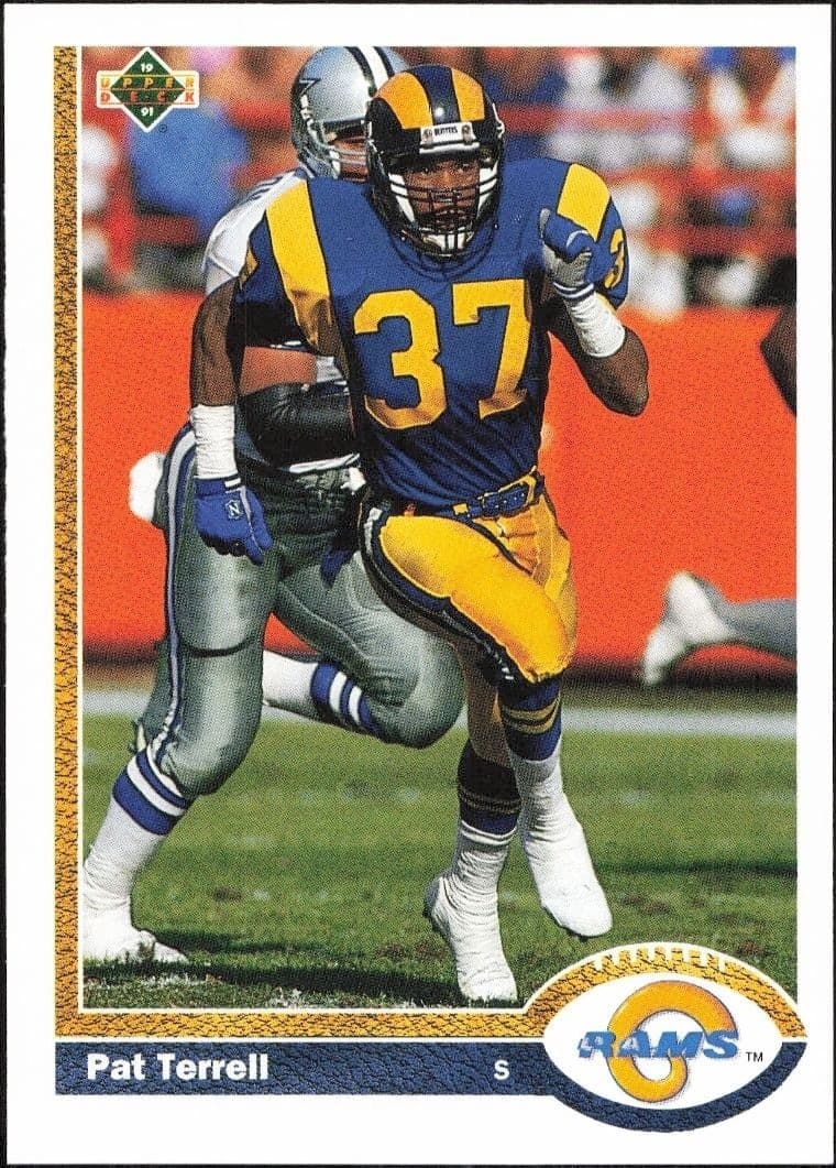 1991 Upper-Deck Pat Terrell #53 trading card