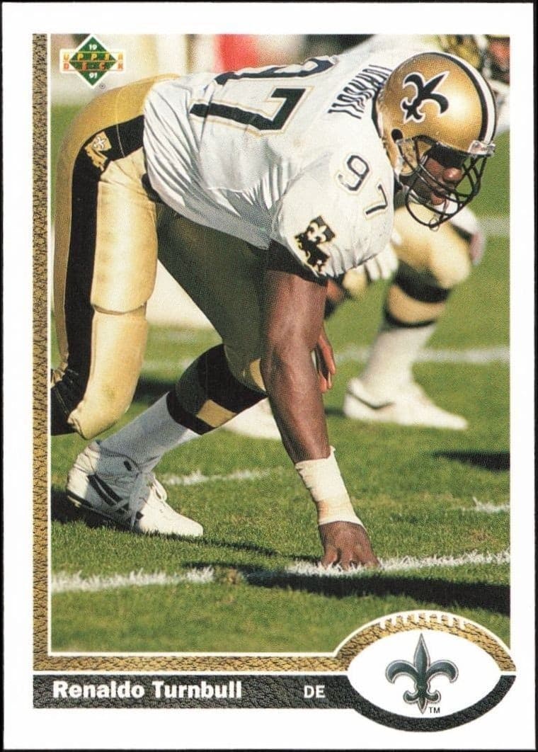 1991 Upper-Deck Renaldo Turnbull #234 trading card