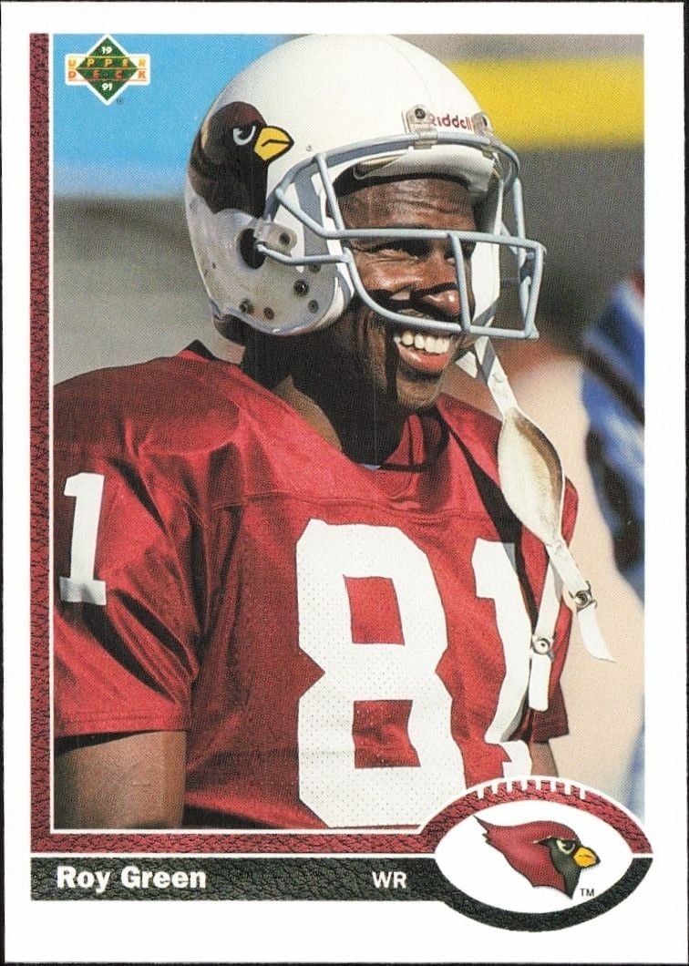 1991 Upper-Deck Roy Green #203 trading card
