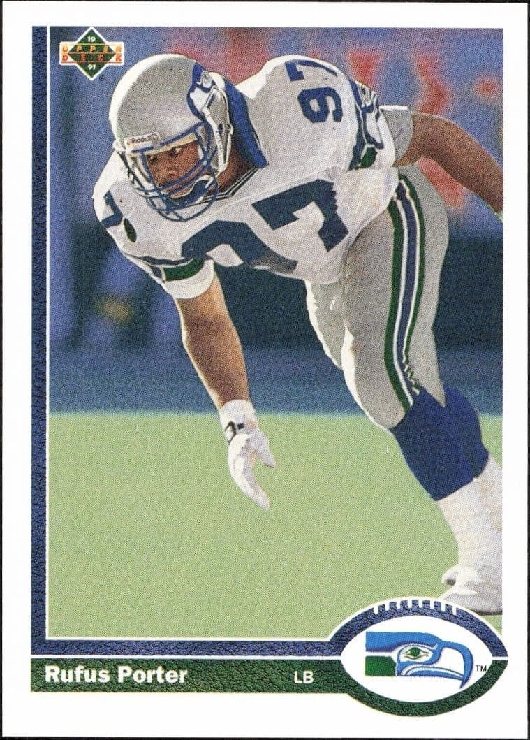 1991 Upper-Deck Rufus Porter #516 trading card