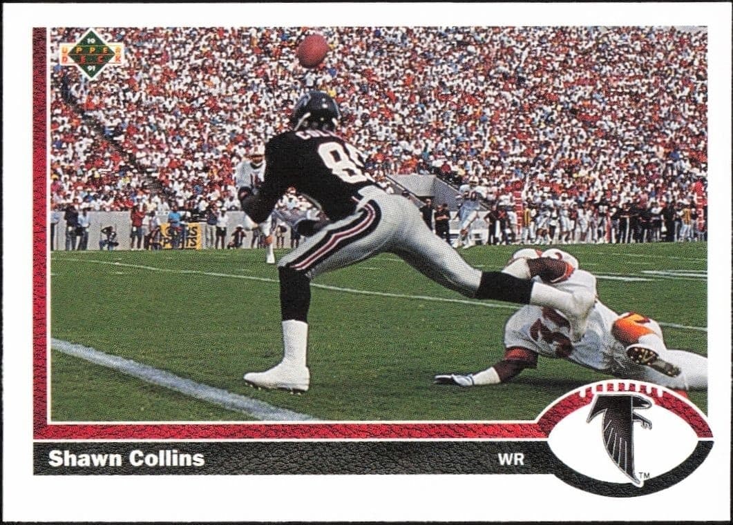 1991 Upper-Deck Shawn Collins #481 trading card