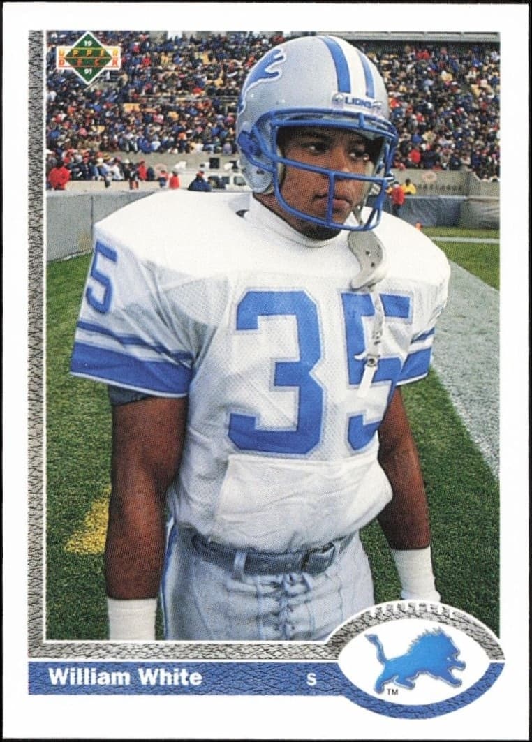 1991 Upper-Deck William White #49 trading card