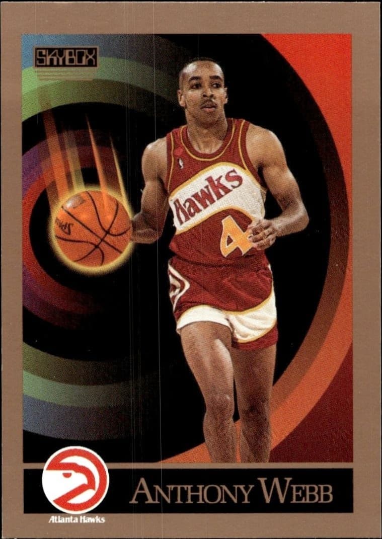 1990-91 Skybox Anthony Webb #10 trading card