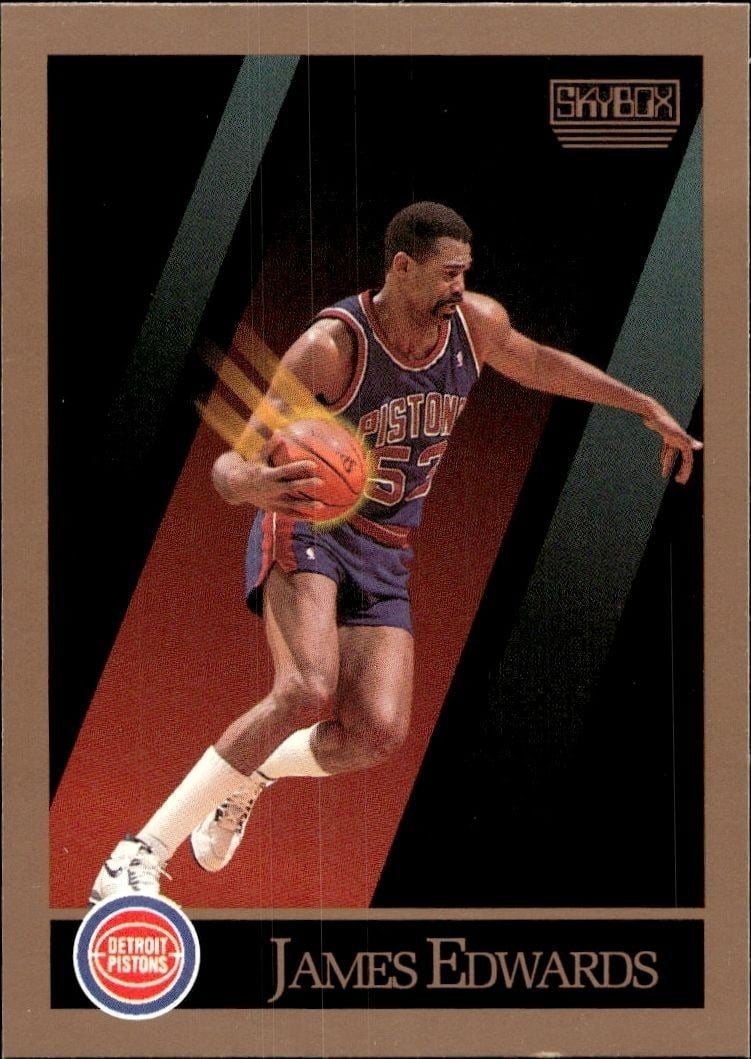 1990-91 Skybox James Edwards #85 trading card
