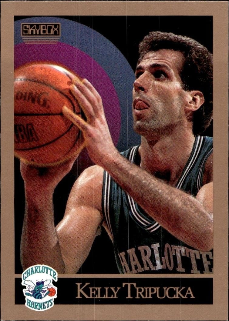 1990-91 Skybox Kelly Tripucka #35 trading card