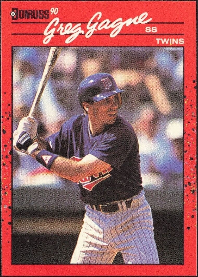 1990 Donruss Greg Gagne #237 trading card