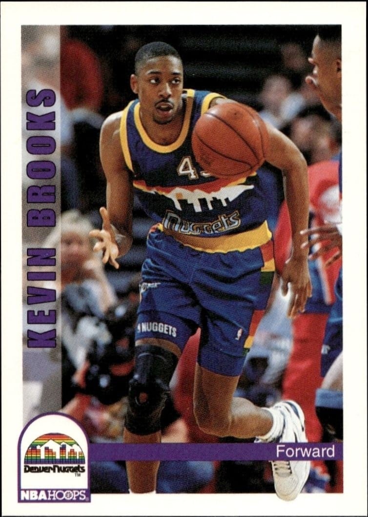 1992-93 Skybox NBA Hoops Series 2 Kevin Brooks #374 trading card