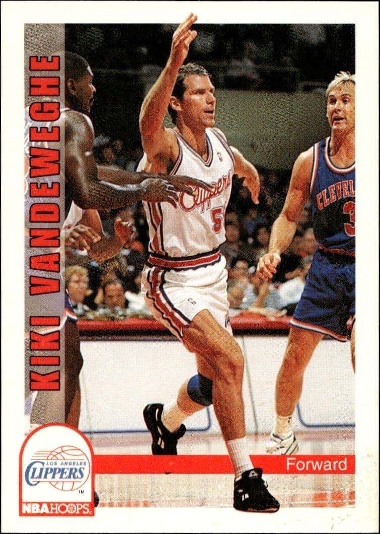 1992-93 Skybox NBA Hoops Series 2 Kiki Vandeweghe #405 trading card