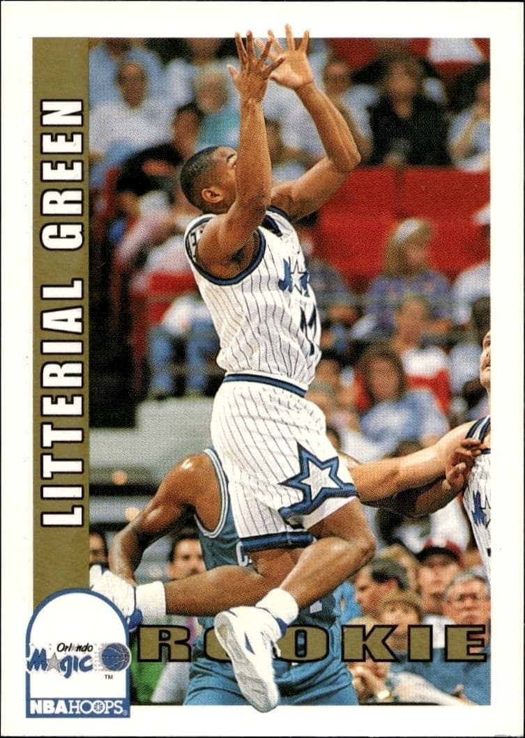 1992-93 Skybox NBA Hoops Series 2 Litterial Green #440 trading card