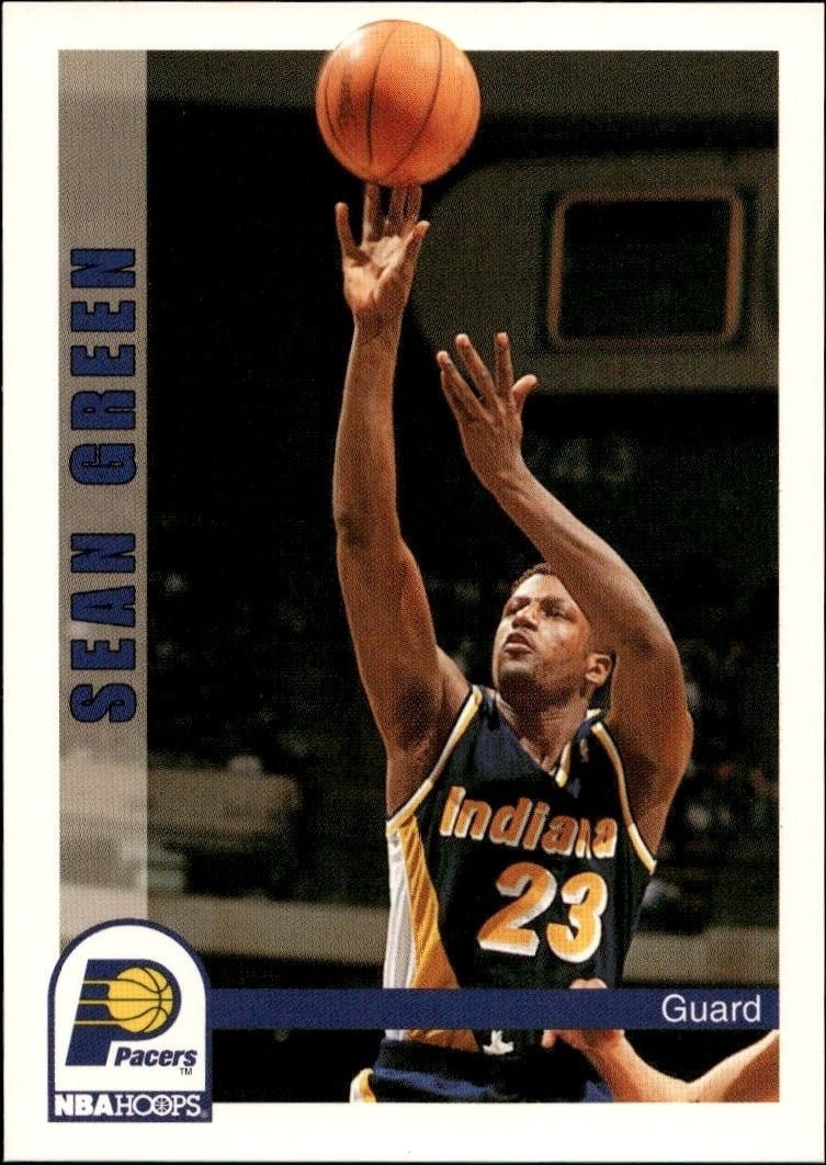 1992-93 Skybox NBA Hoops Series 2 Sean Green #396 trading card