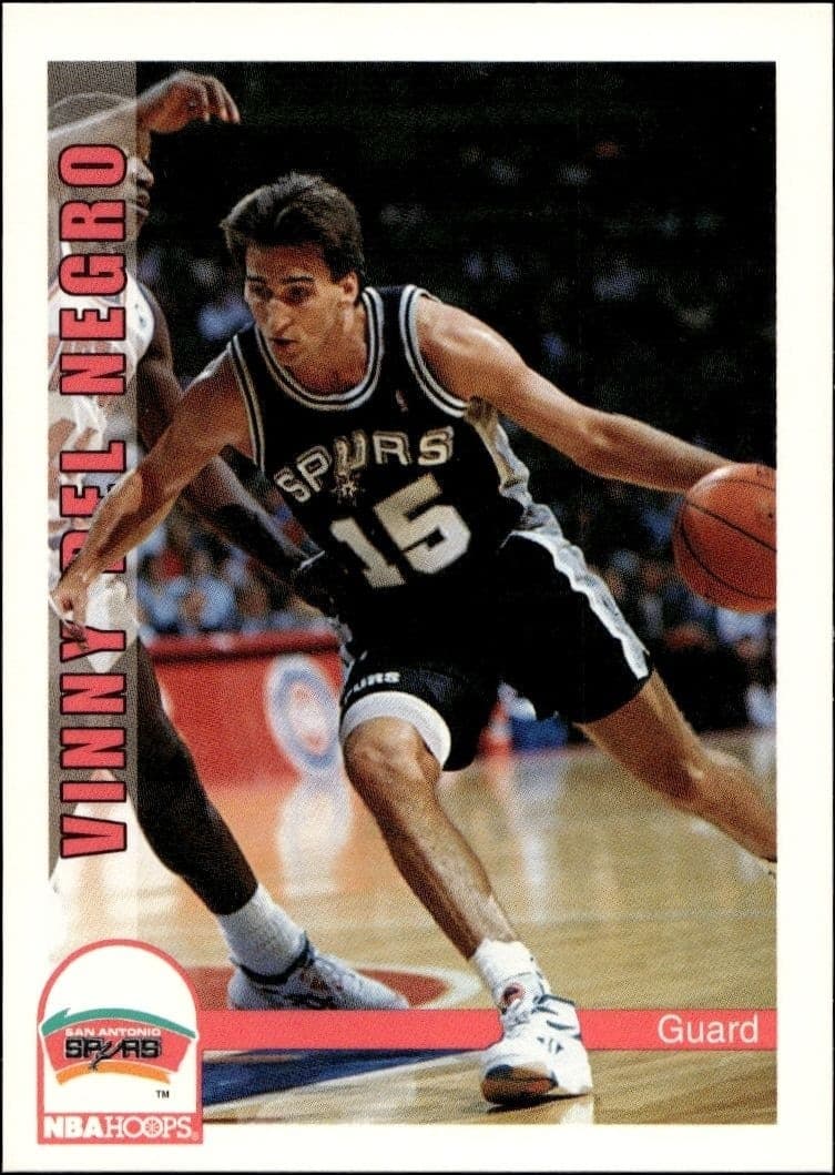 1992-93 Skybox NBA Hoops Series 2 Vinny Del Negro #466 trading card