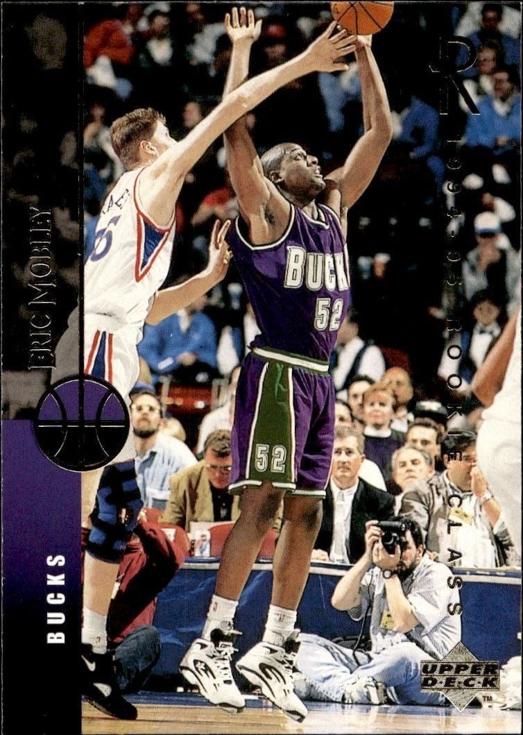 Eric Mobley 1994-95 Upper Deck #238 Basketball Trading Card - Front 1994-95 Upper Deck Eric Mobley #238 basketball trading card front