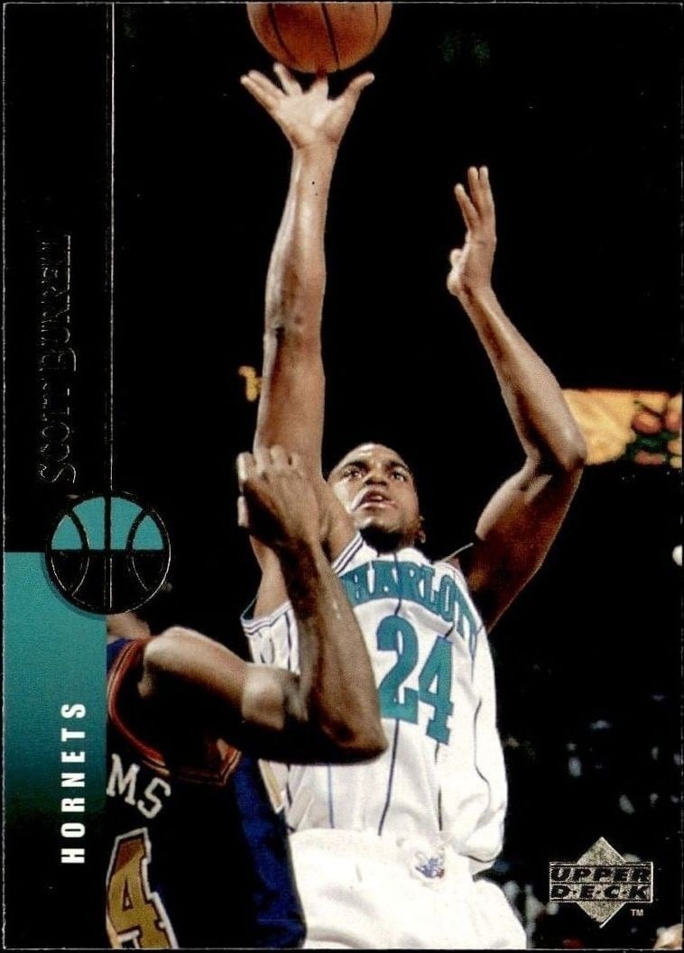Scott Burrell 1994-95 Upper Deck #268 Basketball Trading Card - Front 1994-95 Upper Deck Scott Burrell #268 basketball trading card front