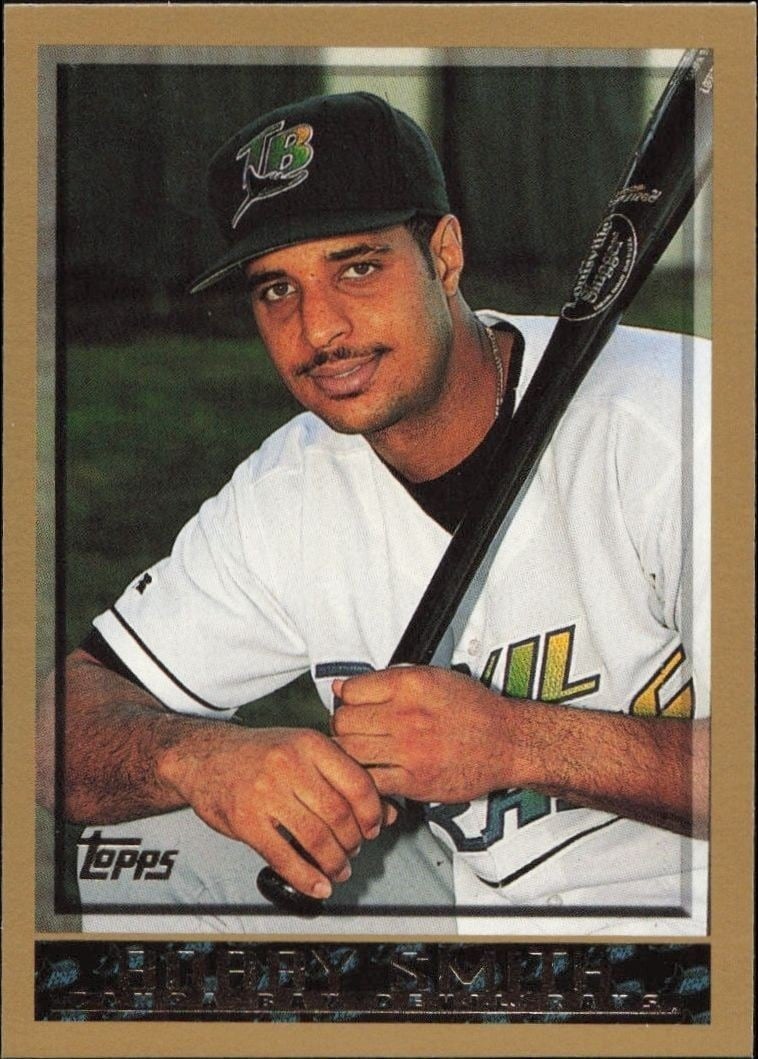 Bobby Smith 1998 Topps #466 Baseball Trading Card - Front 1998 Topps Bobby Smith #466 baseball trading card front
