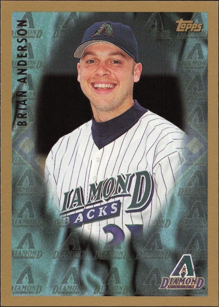 1998 Topps Brian Anderson #496 trading card