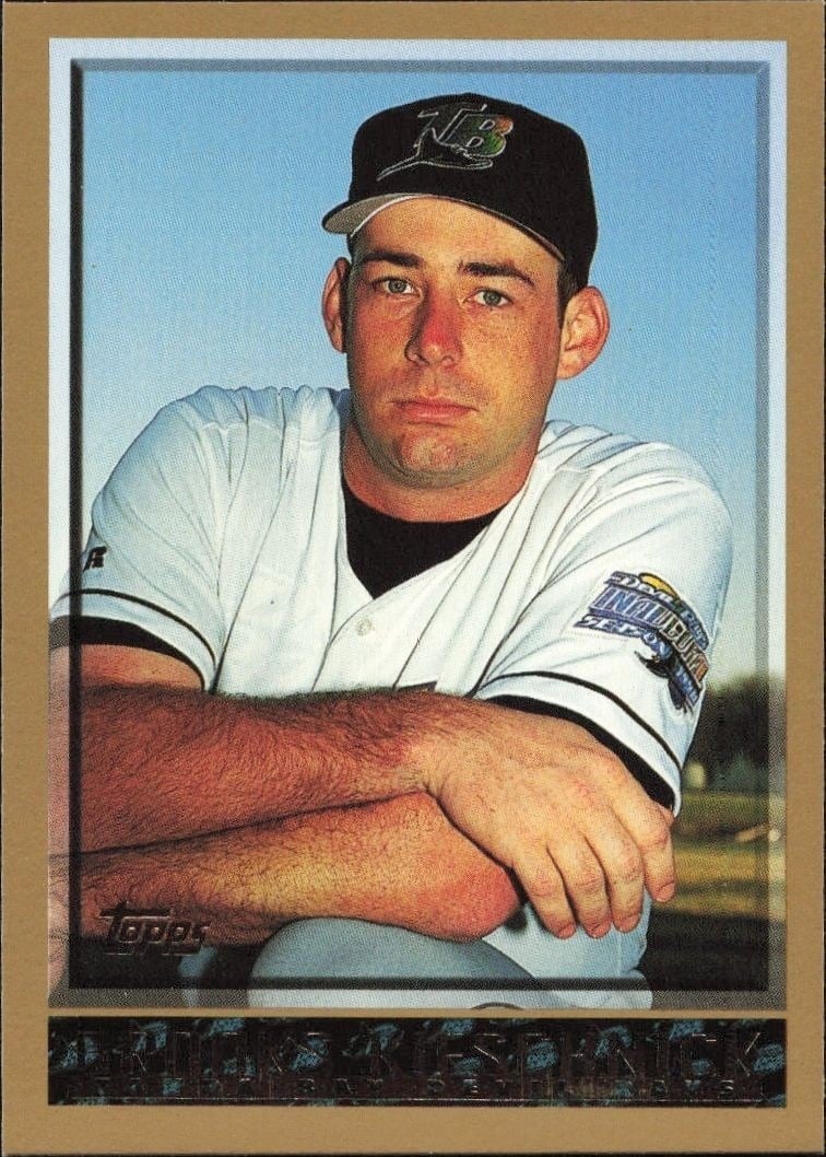 Brooks Kieschnick 1998 Topps #472 Baseball Trading Card - Front 1998 Topps Brooks Kieschnick #472 baseball trading card front