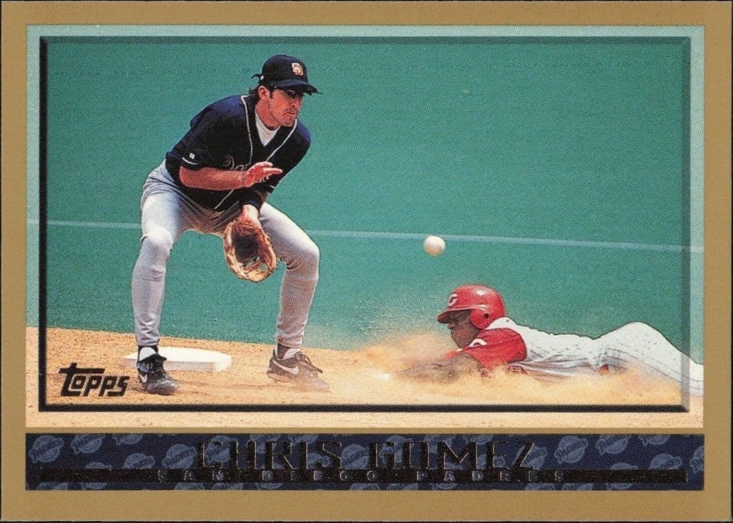 1998 Topps Chris Gomez #117 trading card