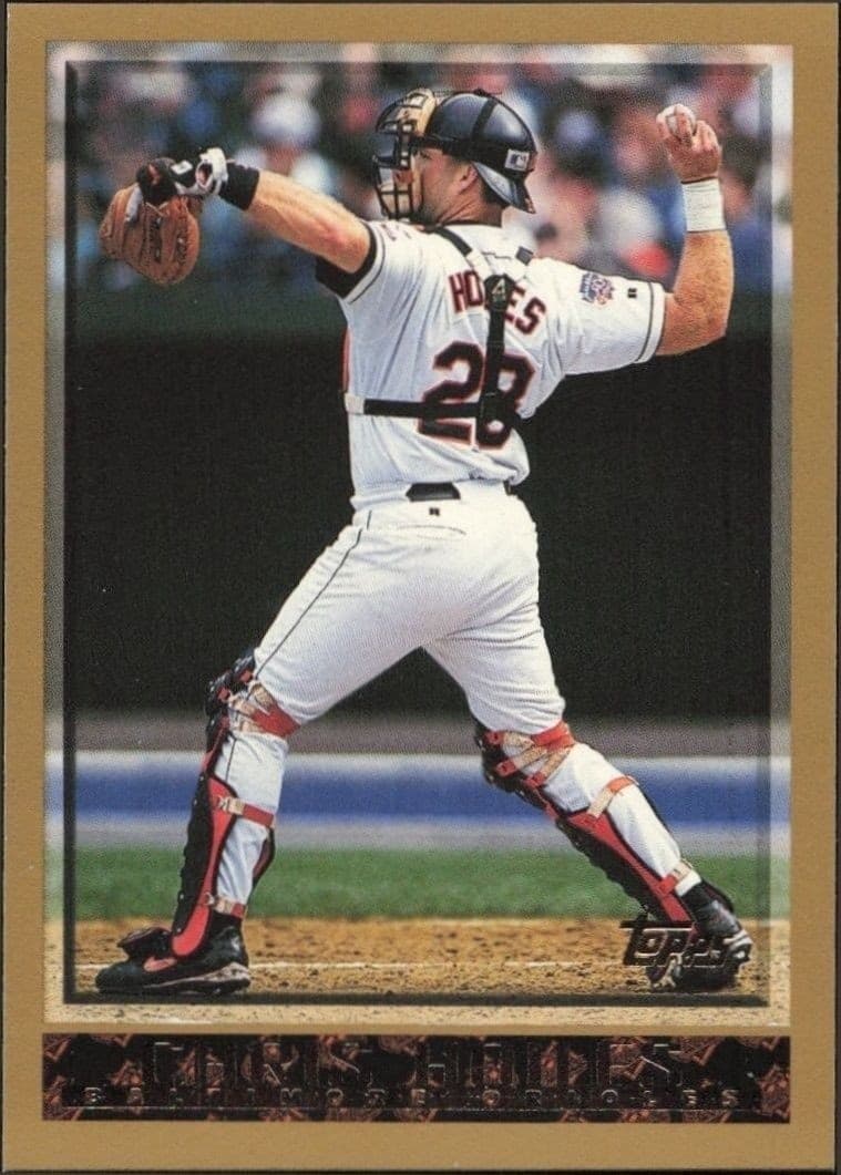1998 Topps Chris Hoiles #142 trading card