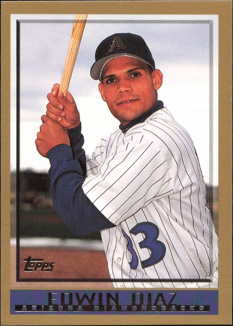 1998 Topps Edwin Diaz #465 trading card