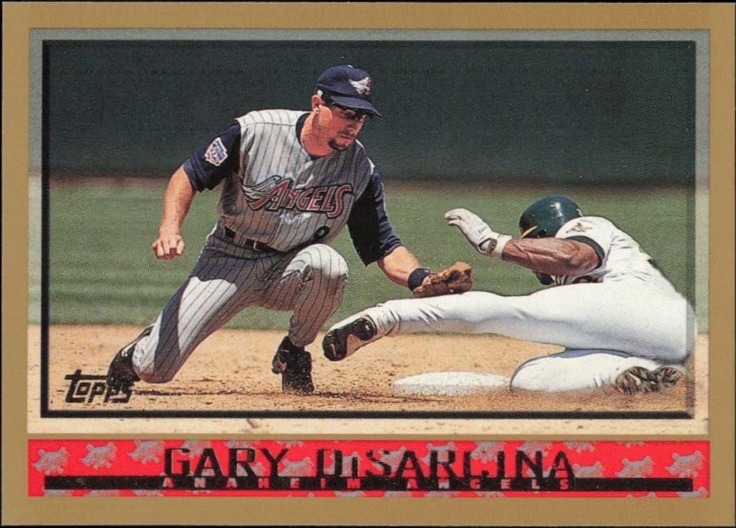 1998 Topps Gary DiSarcina #44 trading card