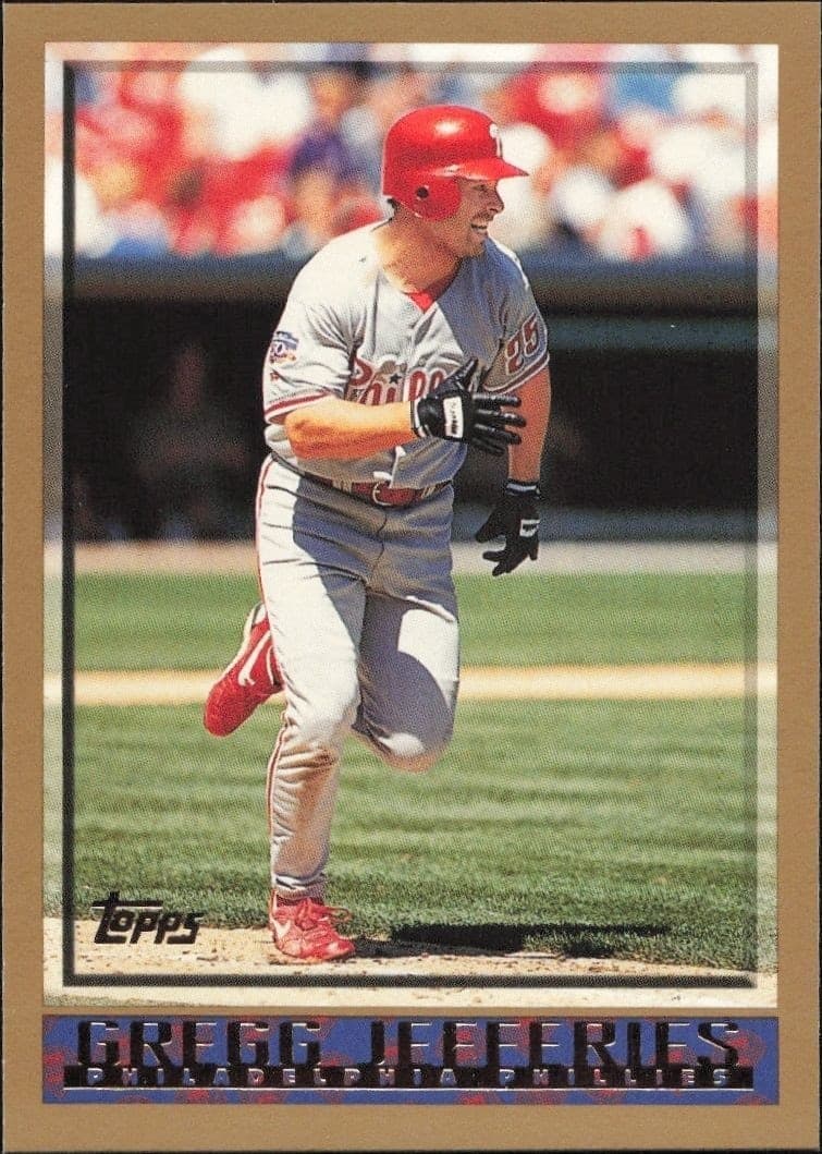 1998 Topps Gregg Jefferies #341 trading card