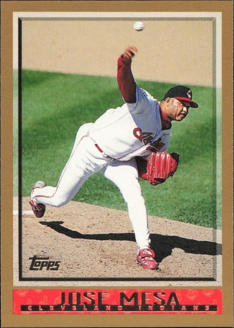 1998 Topps Jose Mesa #216 trading card