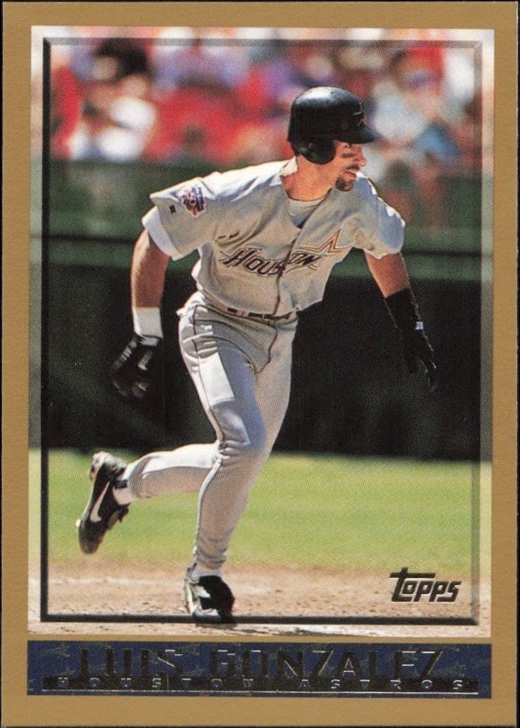 1998 Topps Luis Gonzalez #210 trading card