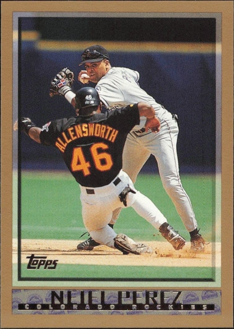 1998 Topps Neifi Perez #372 trading card