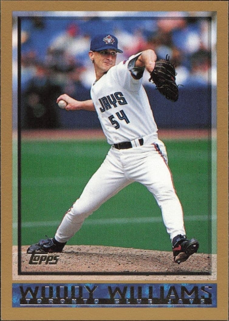 1998 Topps Woody Williams #224 trading card
