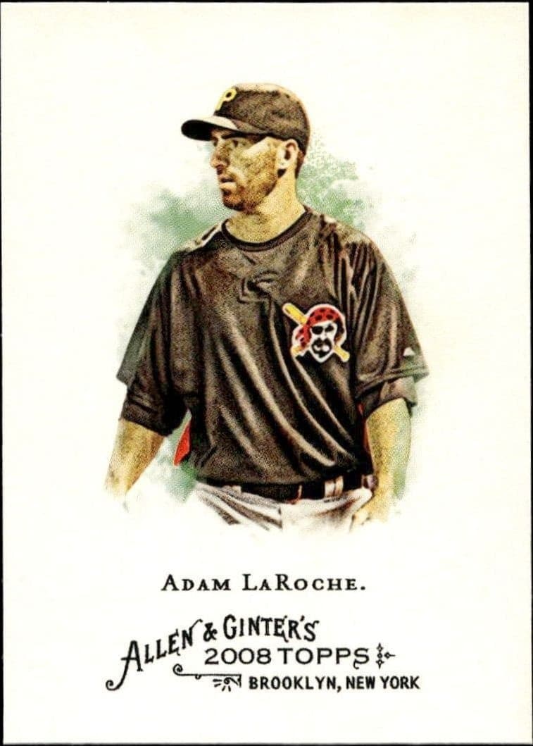 2008 Topps Allen & Ginter Adam LaRoche #28 trading card