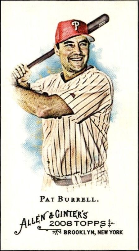 2008 Topps Allen & Ginter Pat Burrell #286 trading card