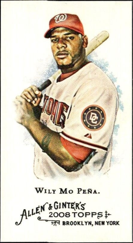 2008 Topps Allen & Ginter Wily Mo Pena #321 trading card