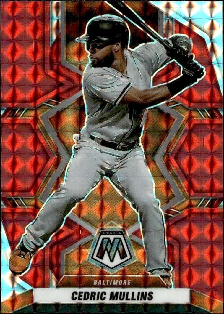2022 Panini Mosaic Cedric Mullins #177 trading card