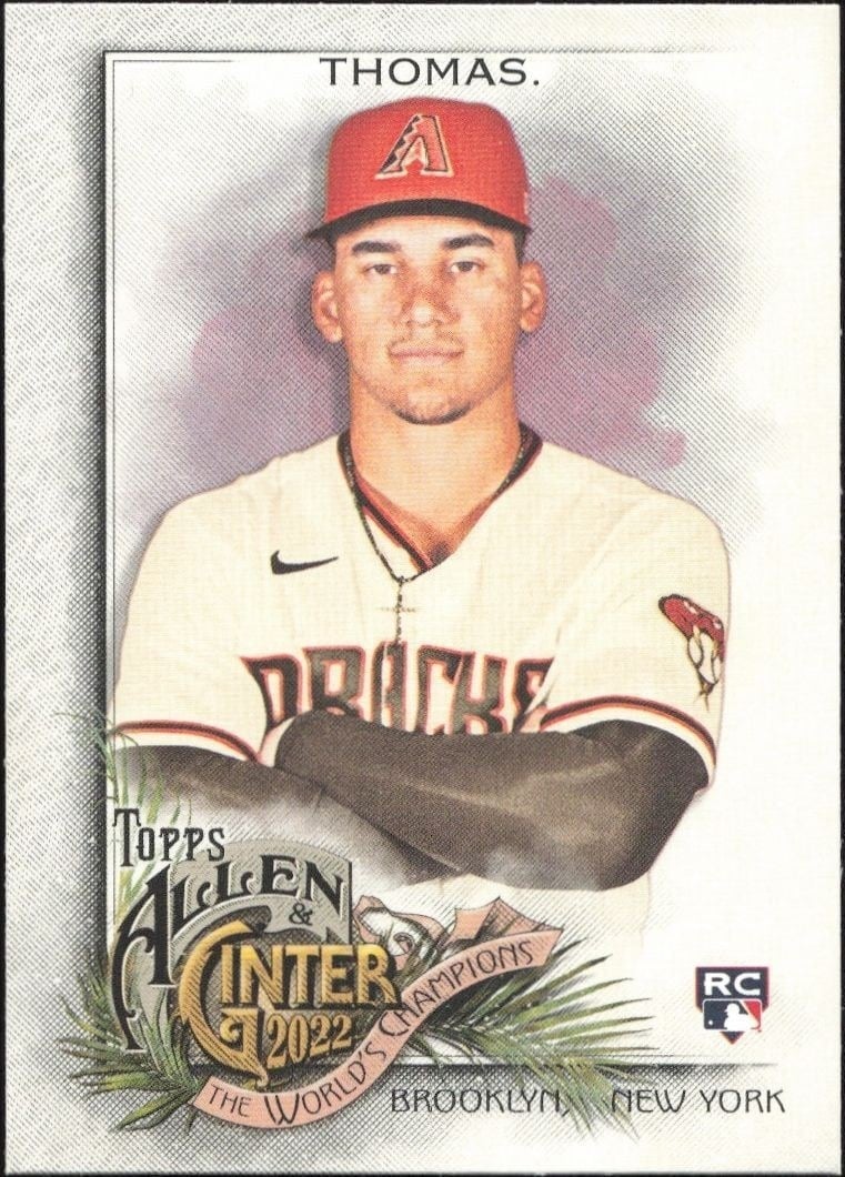 2022 Topps Allen & Ginter Alek Thomas #297 trading card