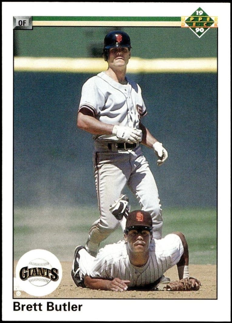 1990 upper-deck Brett Butler