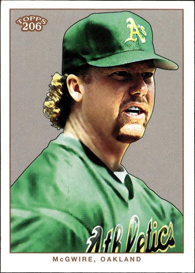 2002 topps Mark McGwire