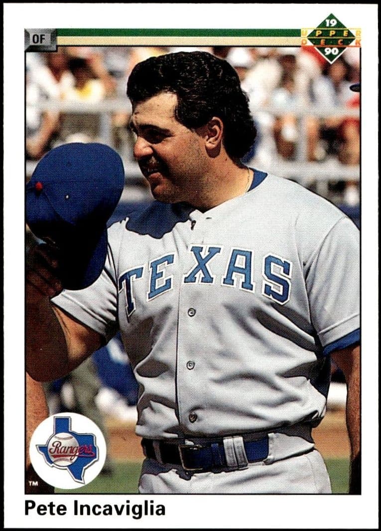 1990 upper-deck Pete Incaviglia