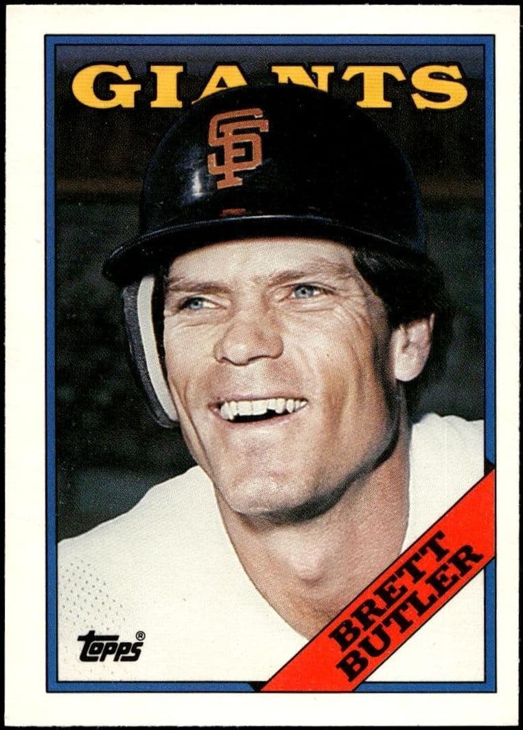 1988 topps Brett Butler