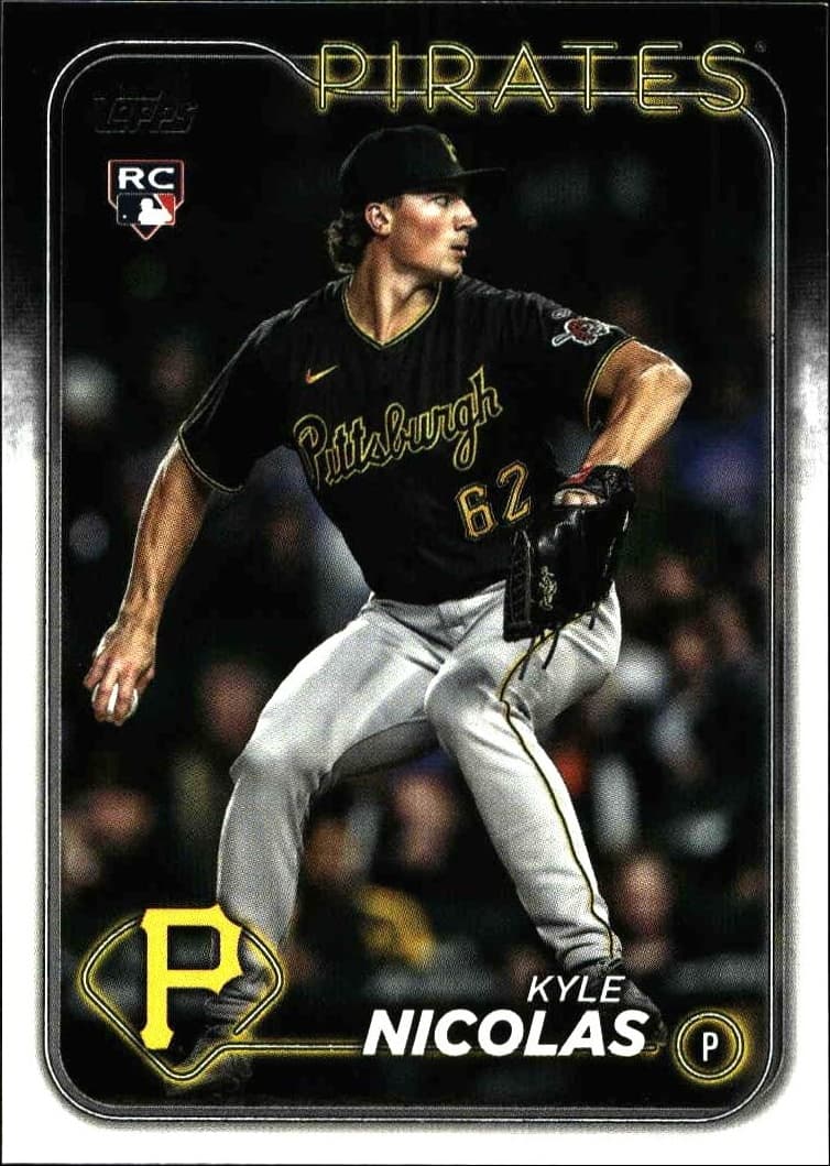2024 topps Kyle Nicolas