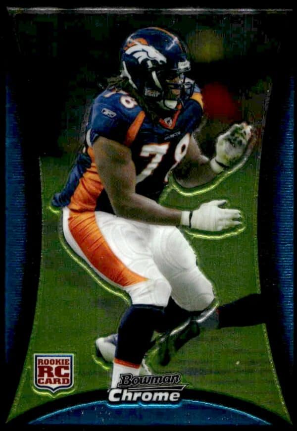 2008 Bowman Chrome Ryan Clady #BC1 (Front)