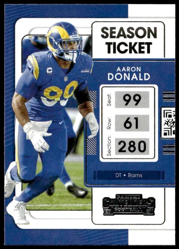 2021 Panini Contenders Aaron Donald #56 (Front)