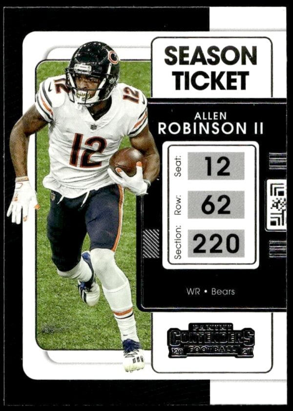 2021 Panini Contenders Allen Robinson II #18 (Front)