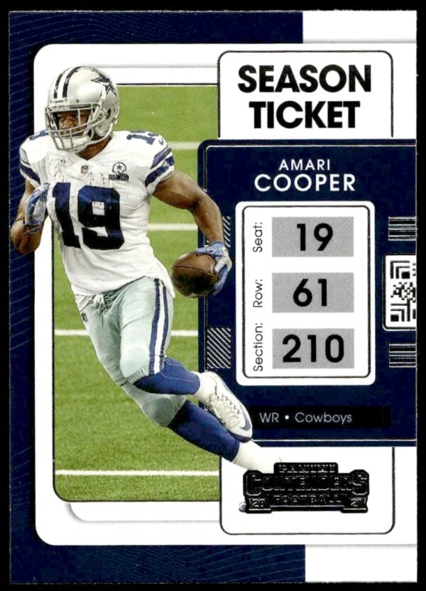 2021 Panini Contenders Amari Cooper #27 (Front)