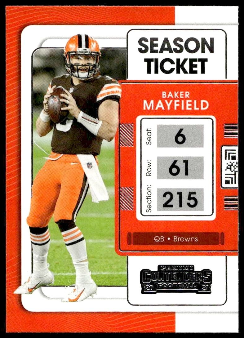 2021 Panini Contenders Baker Mayfield #22 (Front)