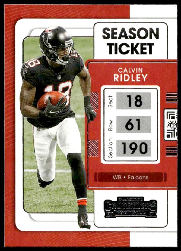 2021 Panini Contenders Calvin Ridley #5 (Front)