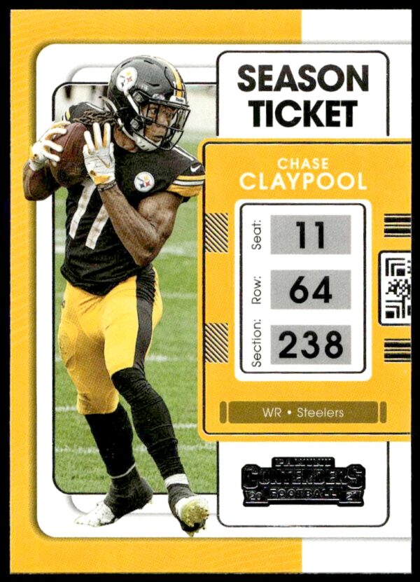 2021 Panini Contenders Chase Claypool #84 (Front)