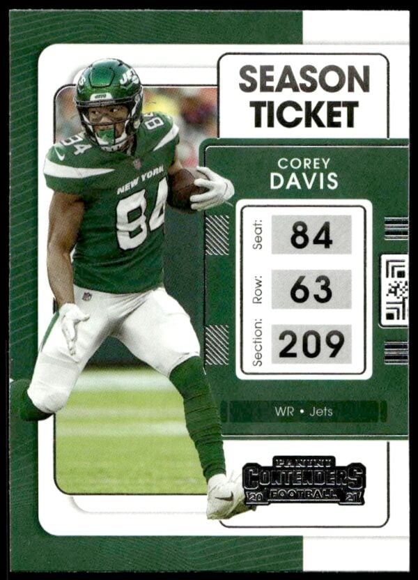 2021 Panini Contenders Corey Davis #76 (Front)