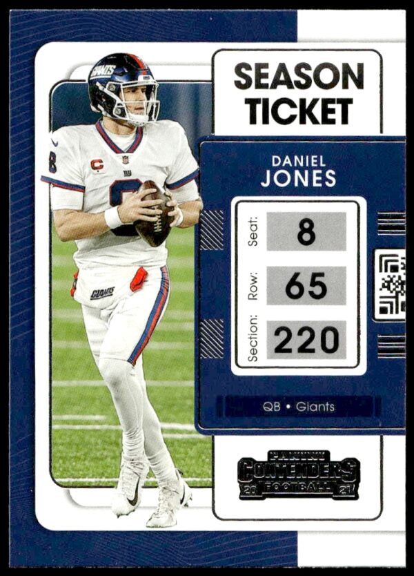 2021 Panini Contenders Daniel Jones #73 (Front)