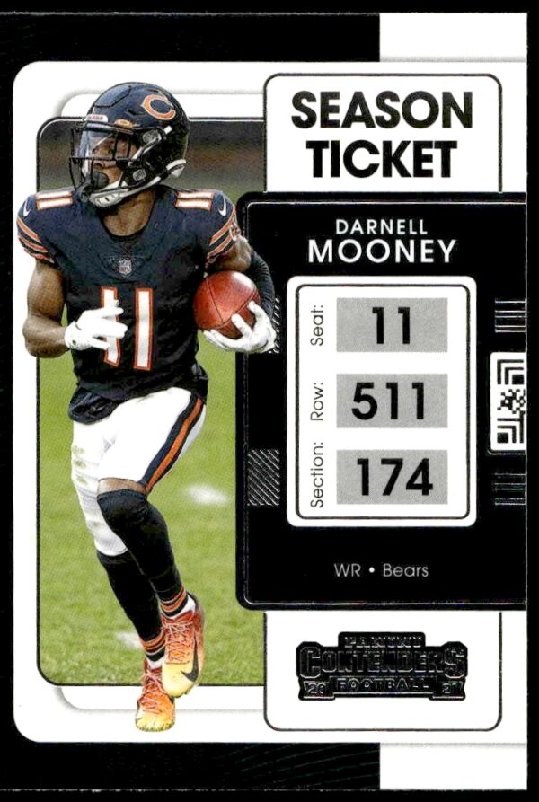 2021 Panini Contenders Darnell Mooney #17 (Front)