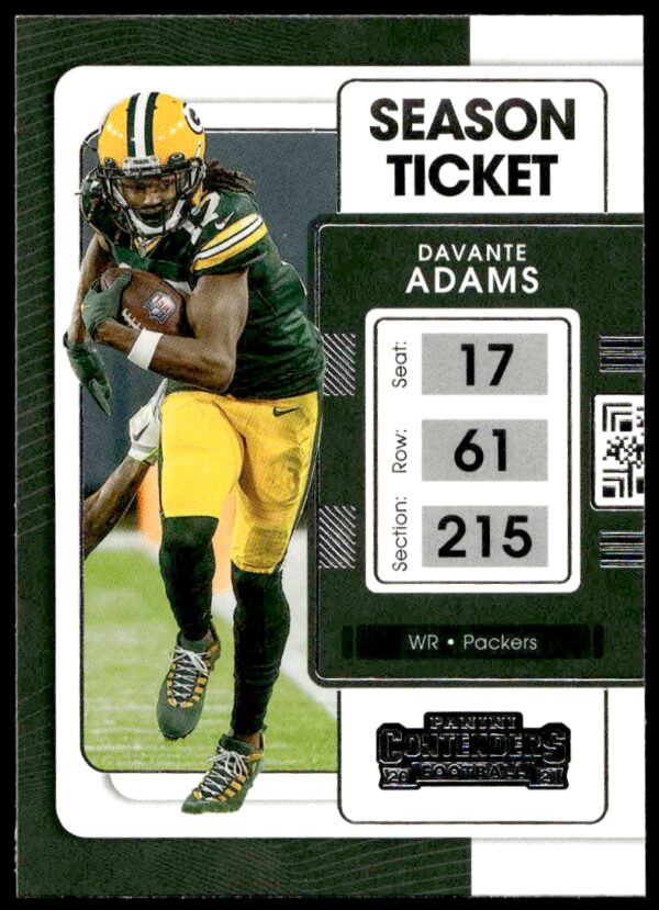 2021 Panini Contenders Davante Adams #35 (Front)